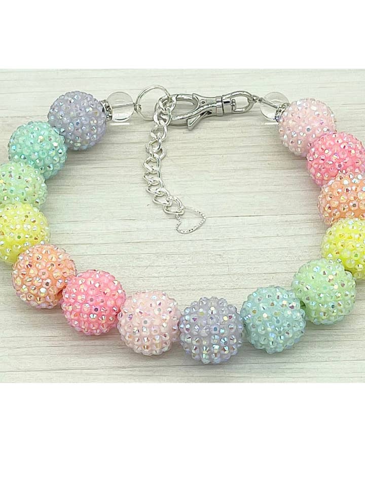 RHINESTONE - RAINBOW for wholesale by My Trendy Little Pup