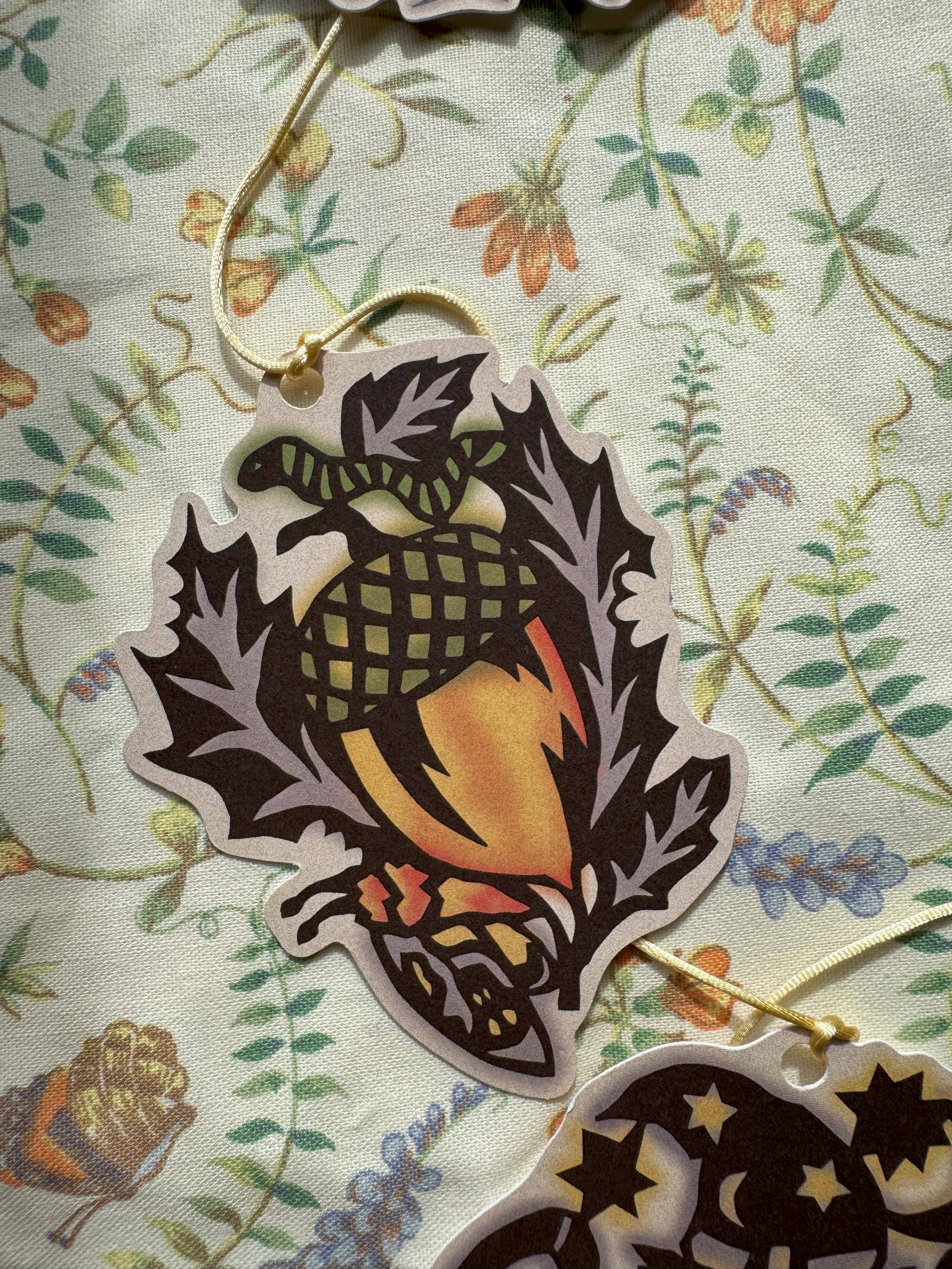 Tulips and Heather – wholesale Bunting/garland – Illustrated Paper Garland Autumn Halloween2