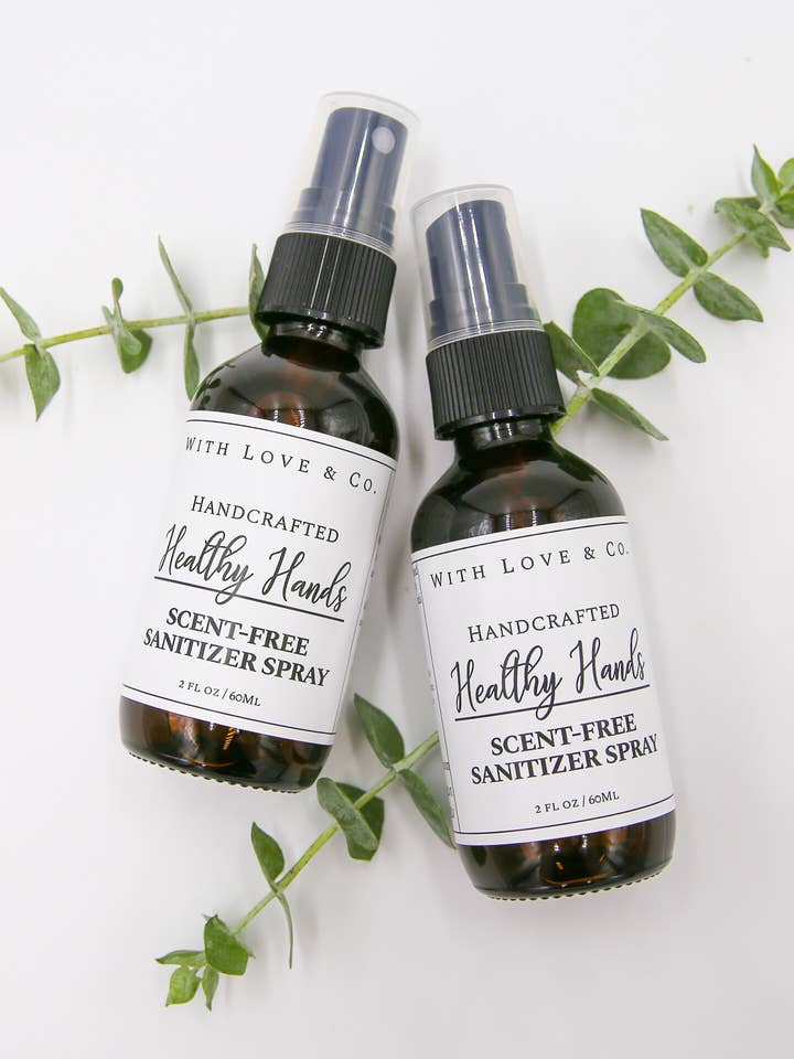 Désinfectant pour les mains Healthy pour la vente par With Love & Company