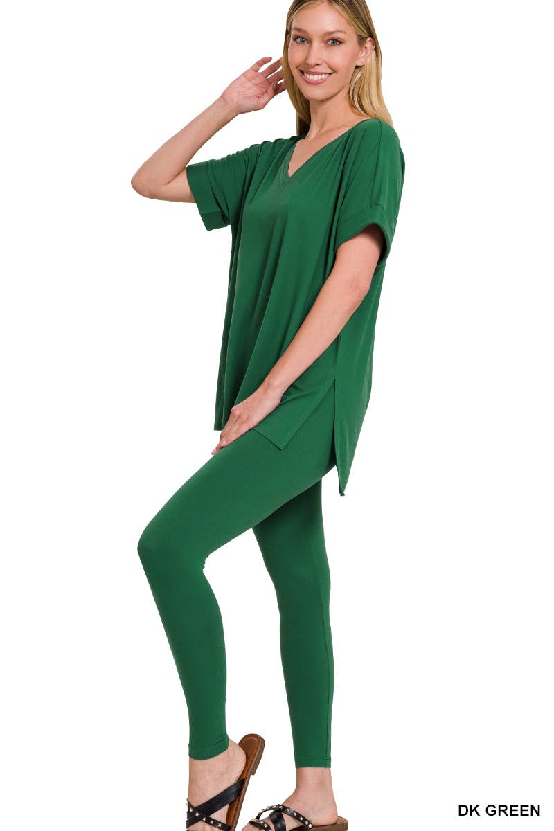 42POPS – wholesale Mjukisset – Dam – .Tunika & Leggings 2-delarsset30