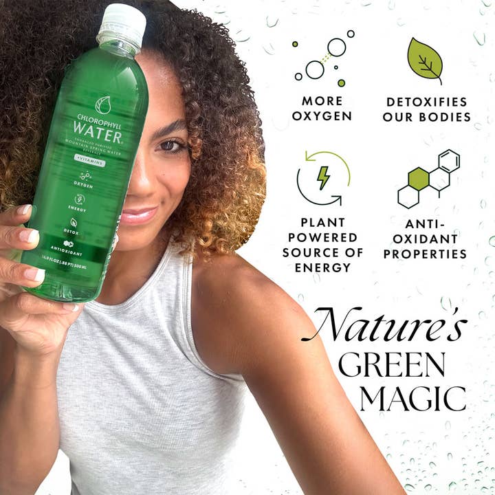 Chlorophyll Water - Wholesale Still Water - Chlorophyll Water (Ultra-Purified w/ Essential Vitamins)