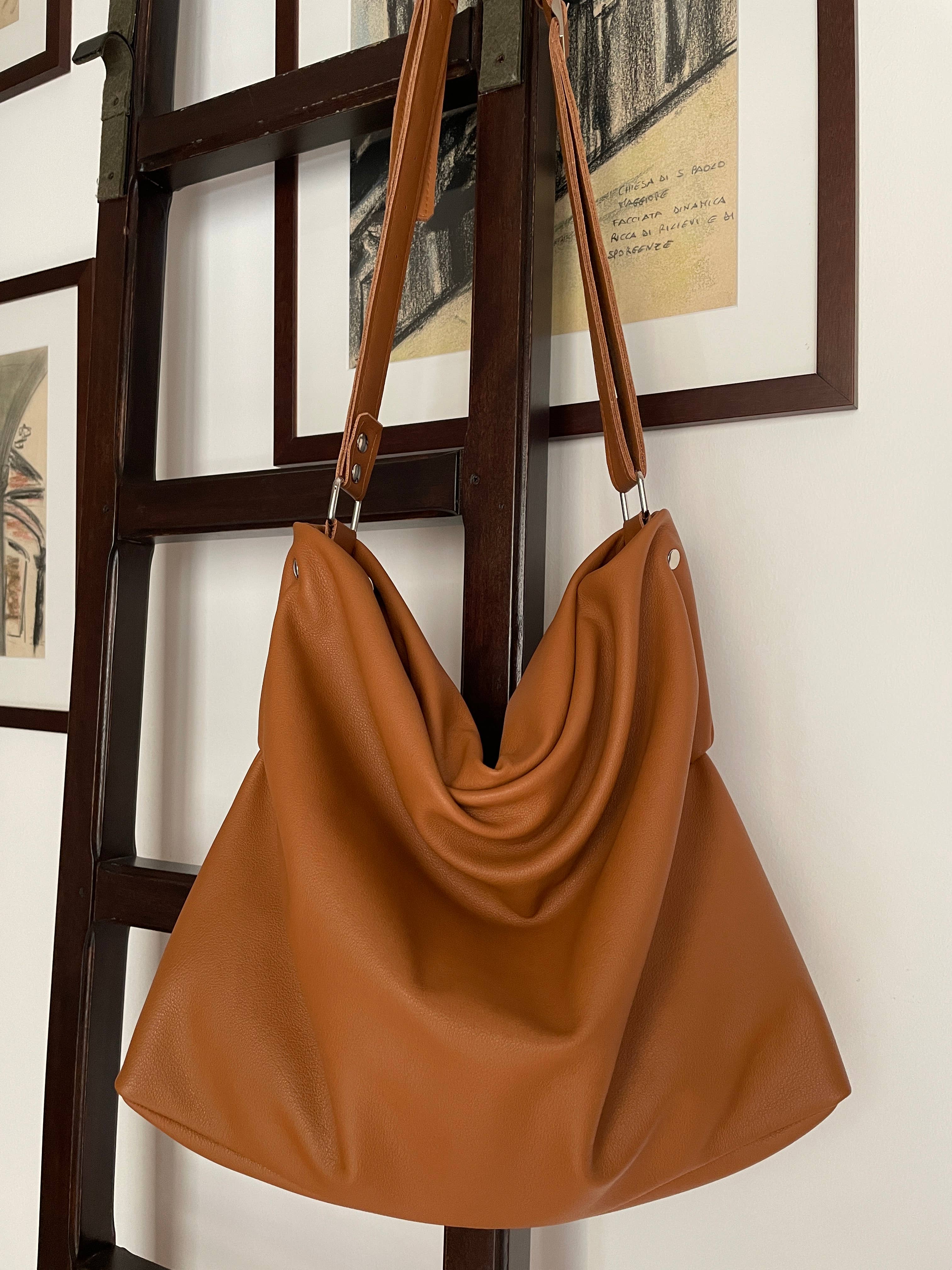 BBagdesign – wholesale Axelremsväska – Dam – Brun läderväska1