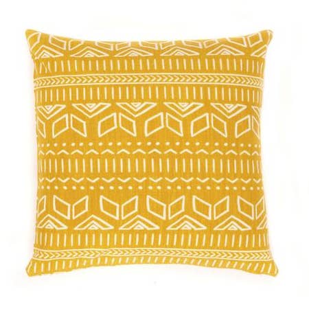 Iman Cushion Cover in Yellow for wholesale by Tikauo