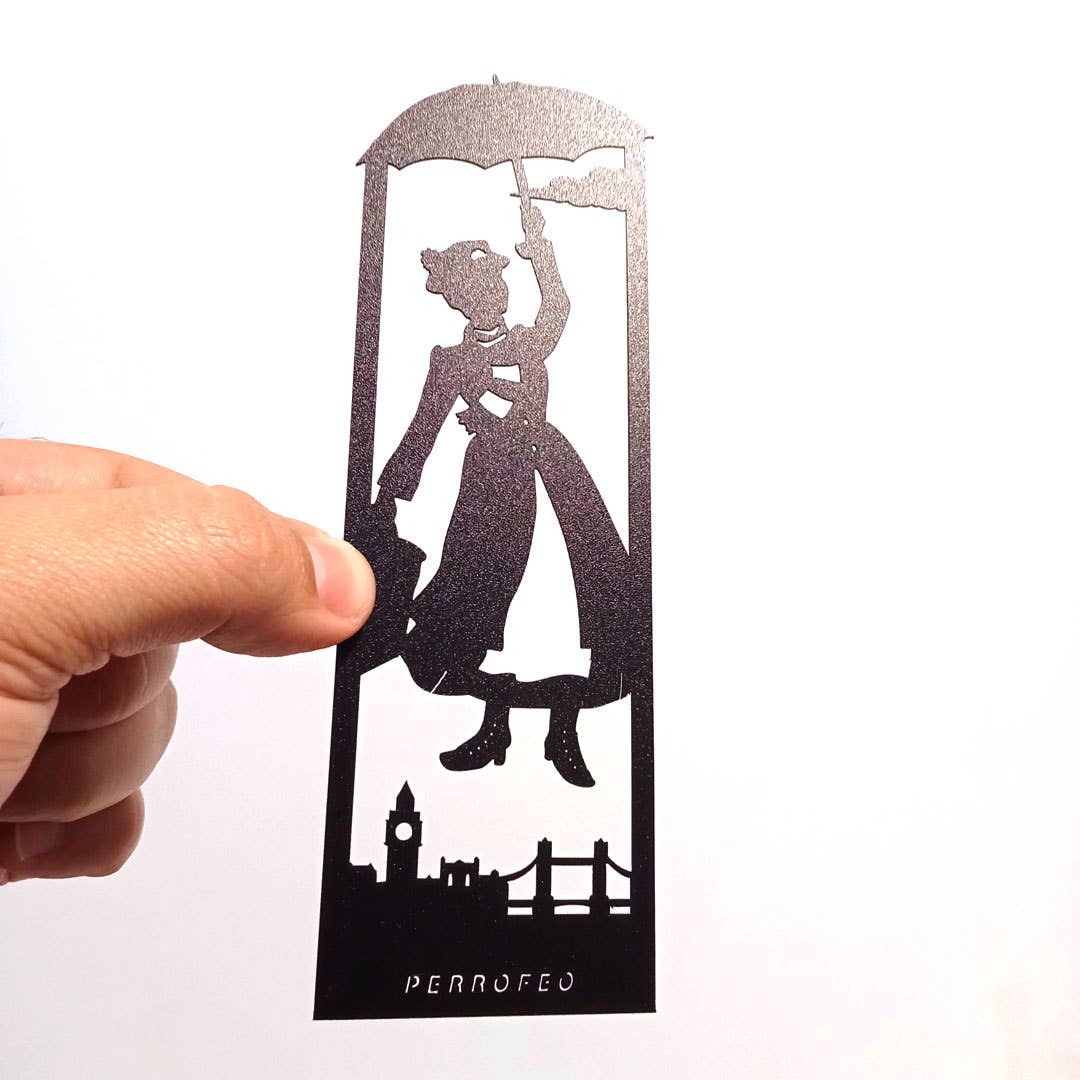 Perro Feo Workshop - Wholesale Bookmark - Mary Poppins Laser-Cut Bookmark5