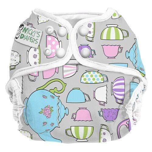 Nicki's Diapers Snap Cover - Little Lady Remix - OS for wholesale by Nicki's Diapers (Planetwise Wholesale)