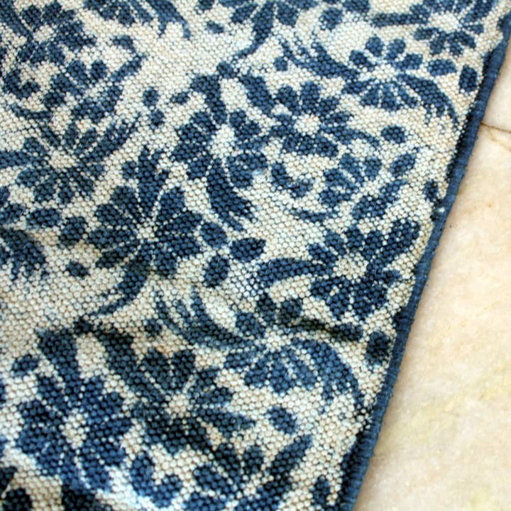 GYPSY STUDIO - Wholesale Vloerkleed - Indiase Dhurrie Hand Block Gedrukte Vloerkleed Handgemaakte Tapijten3