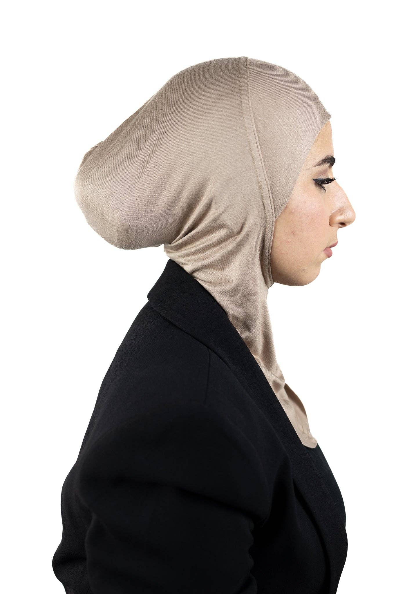 Bella Hijabs - Vente Hijabs – femme - Sous Foulard Ninja - Taupe1