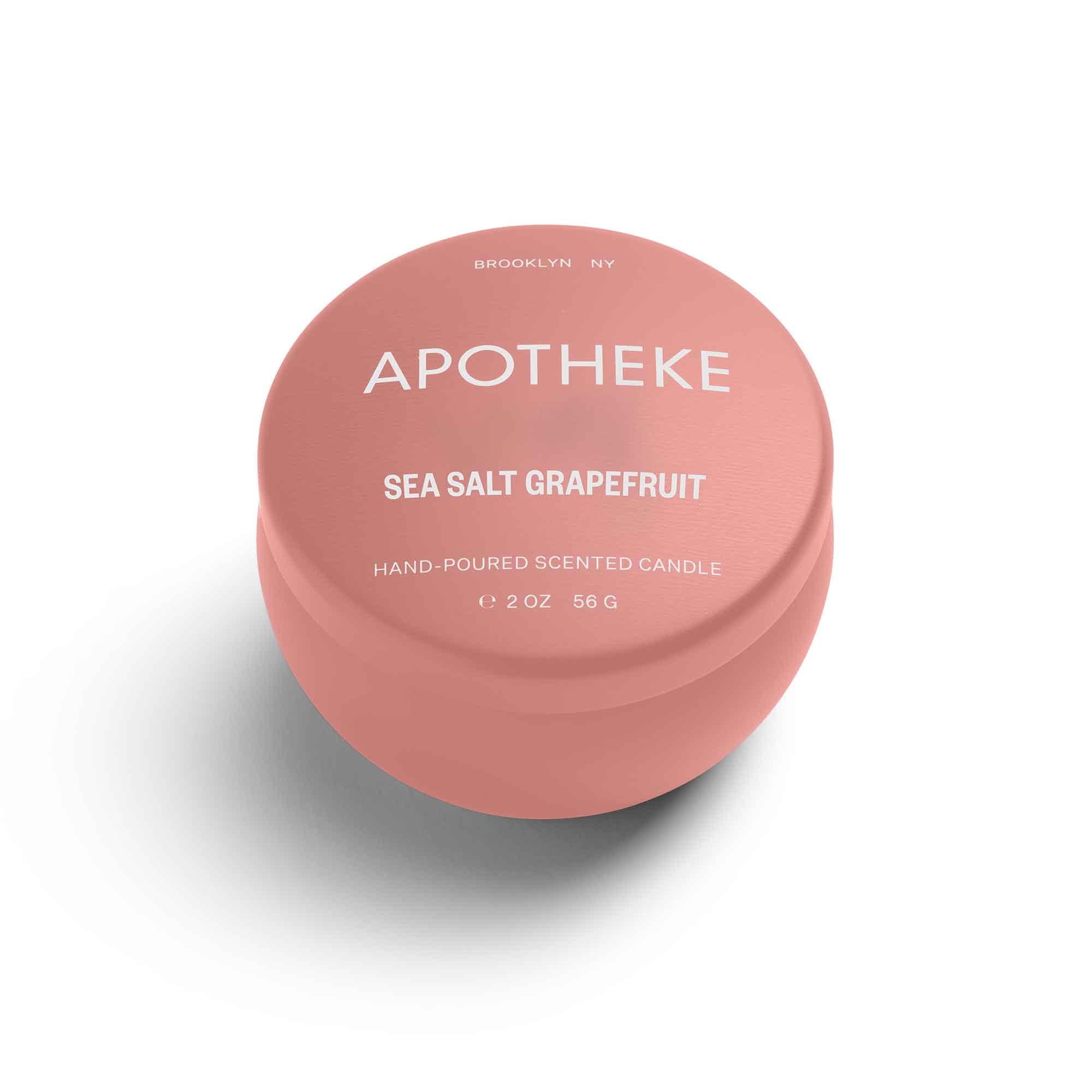 Apotheke - Wholesale Travel Candles - Sea Salt Grapefruit Mini Tin Candle