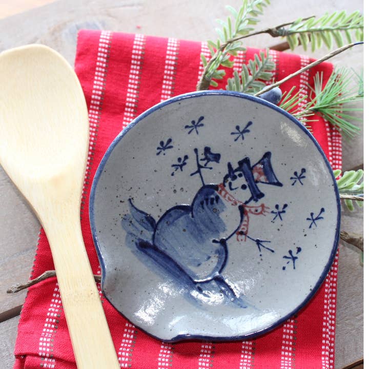 Spoon Rest: Snemand for engroshandel hos Rowe Pottery