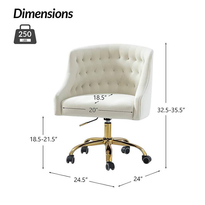 Karat Home - Wholesale Chair - Lydia Task Chair21