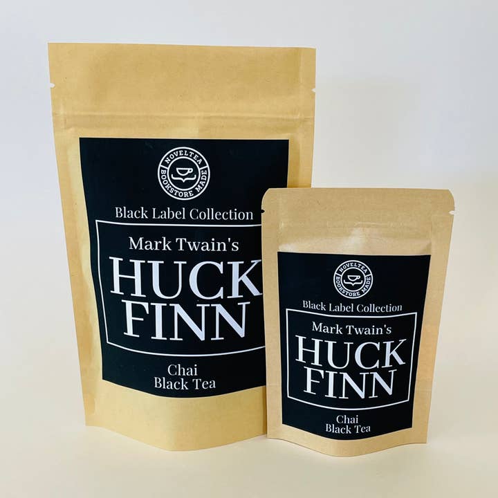 Huckleberry Finn Inspired - Chai BLACK TEA for wholesale by NovelTea Bookstore & Gifts