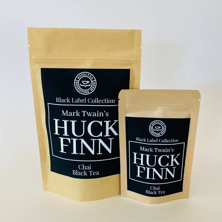 Huckleberry Finn Inspired - Chai BLACK TEA for wholesale by NovelTea Bookstore & Gifts