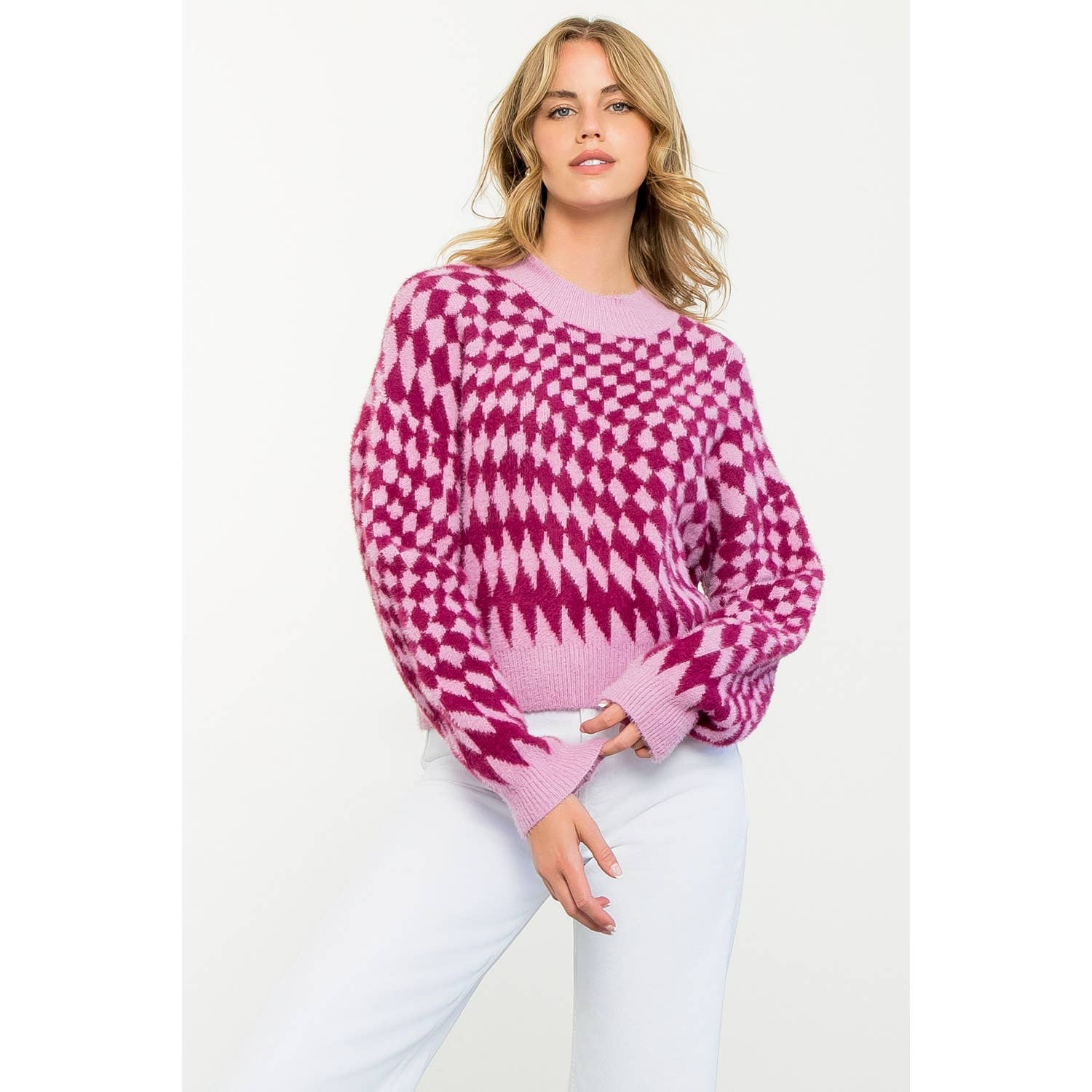 LILAS Pull à col montant en vente sur Faire0