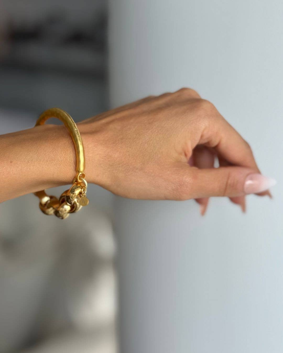 WILYMI Jewelry Co - Wholesale Link & Chain Bracelet - 18k & 24k Gold Filled Bracelet | High Shine + Brushed Finish3