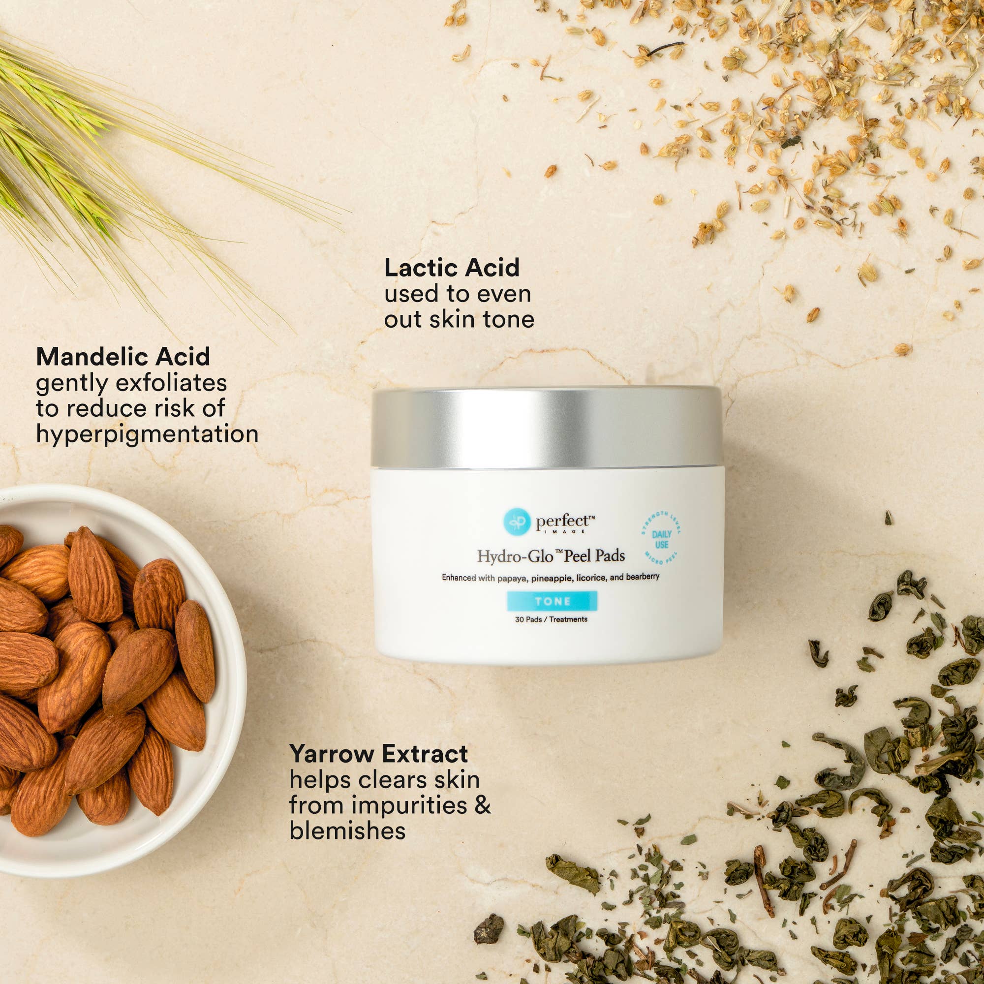 Perfect Image – wholesale Facial peel – Hydro-Glo Peel Pads (Daily-Use)7