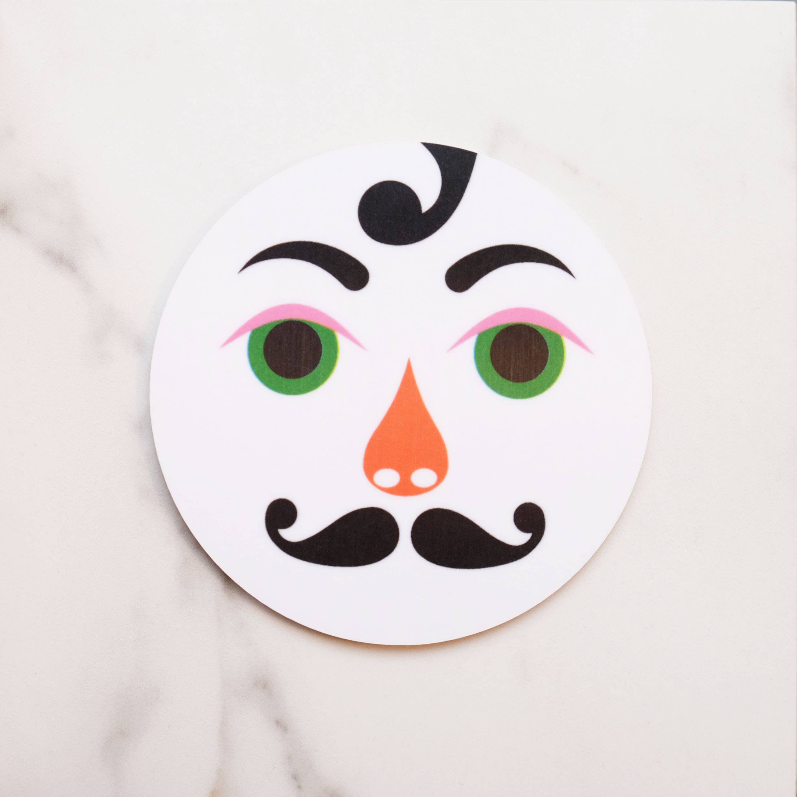 Hippstory - Vente Sous-verre - Hippster Dessous de verre blanc - Lettre Y