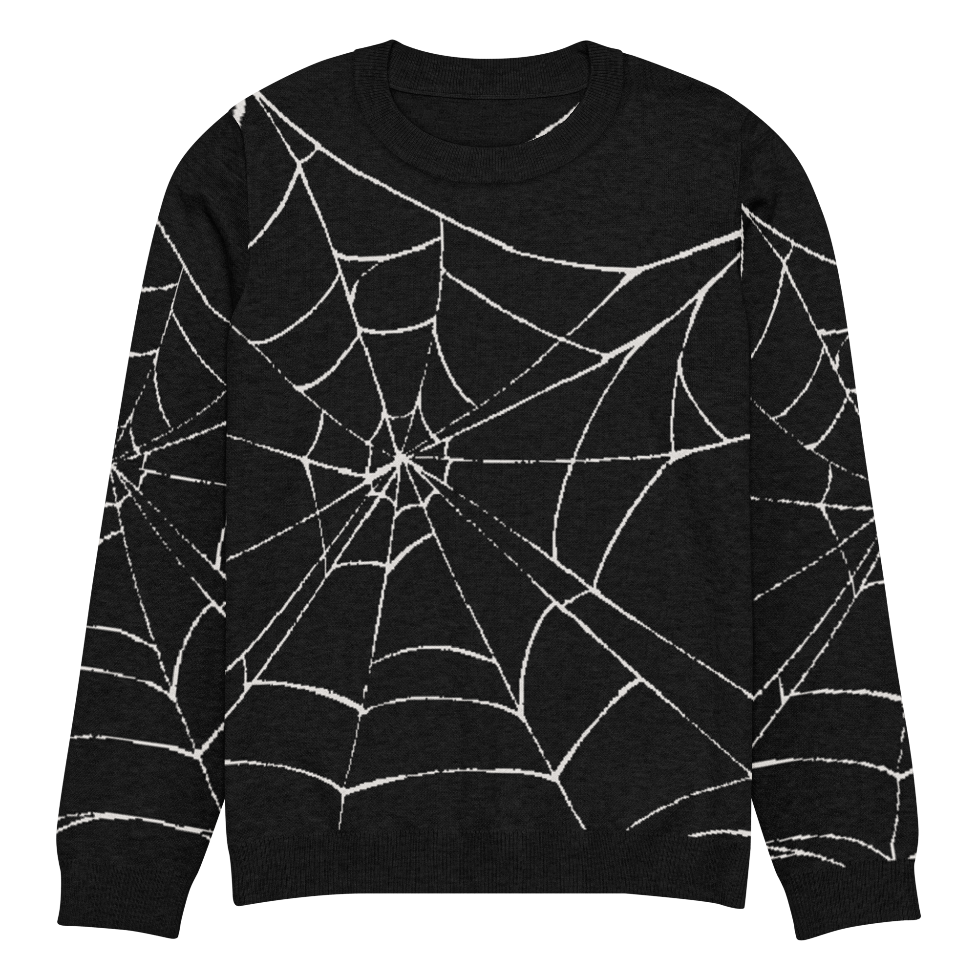Goth Cloth Co. - Wholesale Knit Sweater - Unisex - Webs We Weave Knit Crew Neck Sweater8