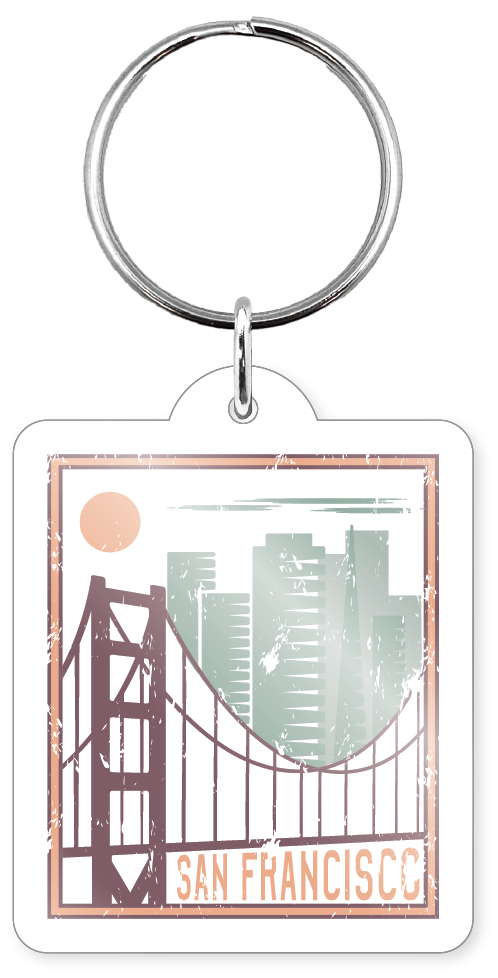 Morris Magnets - Wholesale Keychain - Unisex - Keychain - San Francisco Bridge 73