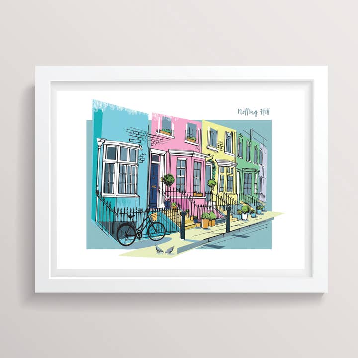 Notting Hill Print for wholesale by Rocket 68