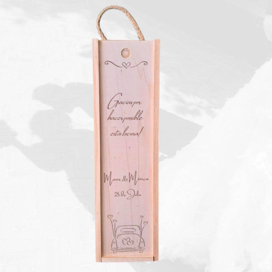 Fustik – wholesale Food storage wrap/bag – Customizable wooden wine box6