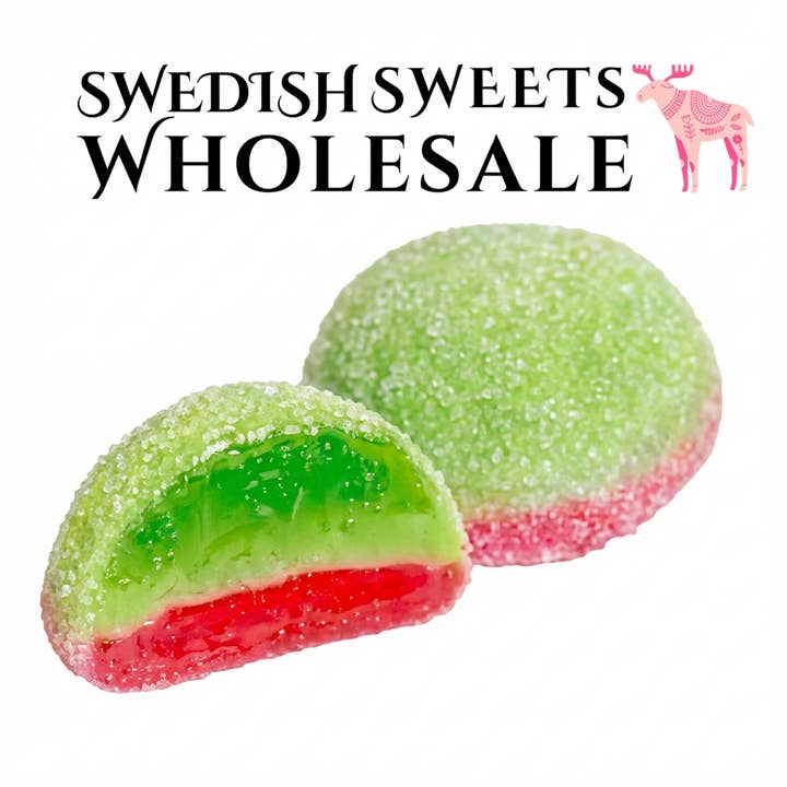Doces Suecos - Bombas de Melão Efervescentes 3 kg por atacado de Swedish Sweets Wholesale LLC - Swedish Candy