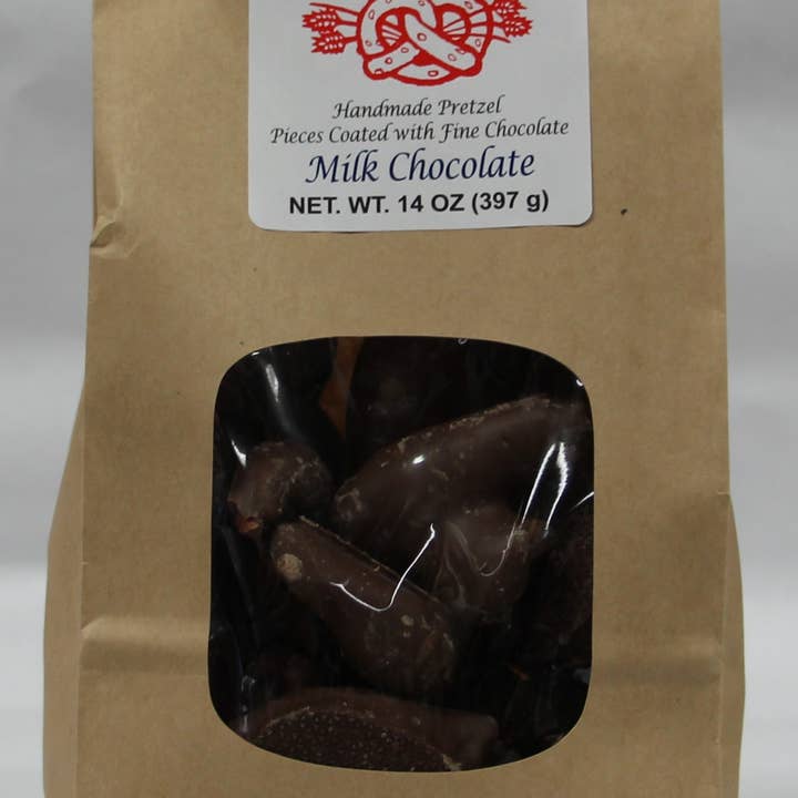 Uncle Henry's Pretzel Bakery - Wholesale Chocolate Covered Sweets - Uncle Henry's Chocolate Coated Pretzel Pieces - Milk