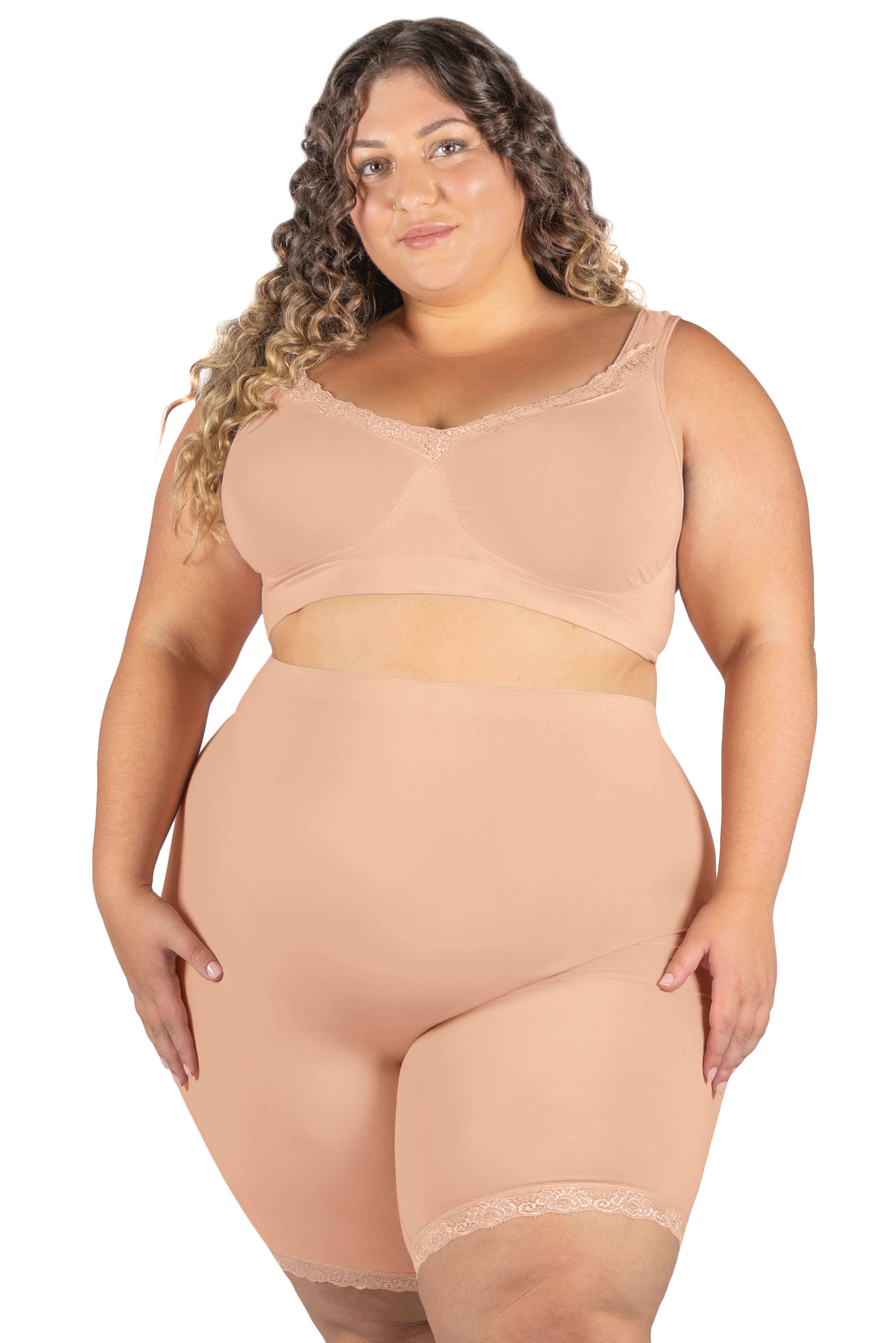 B Free AUSTRALIA - Wholesale Athletic Shorts - Women's - Anti Chafing High Rise Long Cotton Shorts5