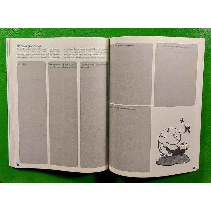 Microcosm Publishing & Distribution - Wholesale Self-Help & Personal Development Book - Unfuck Your Brain Workbook: Anxiety Depression, Anger & More9