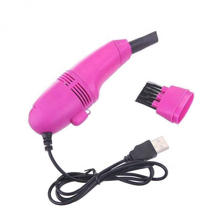 VIGOR - Wholesale Small/Handheld Appliance - Miniature USB Cleaner with Smooth Dust Brush Suction Holes5