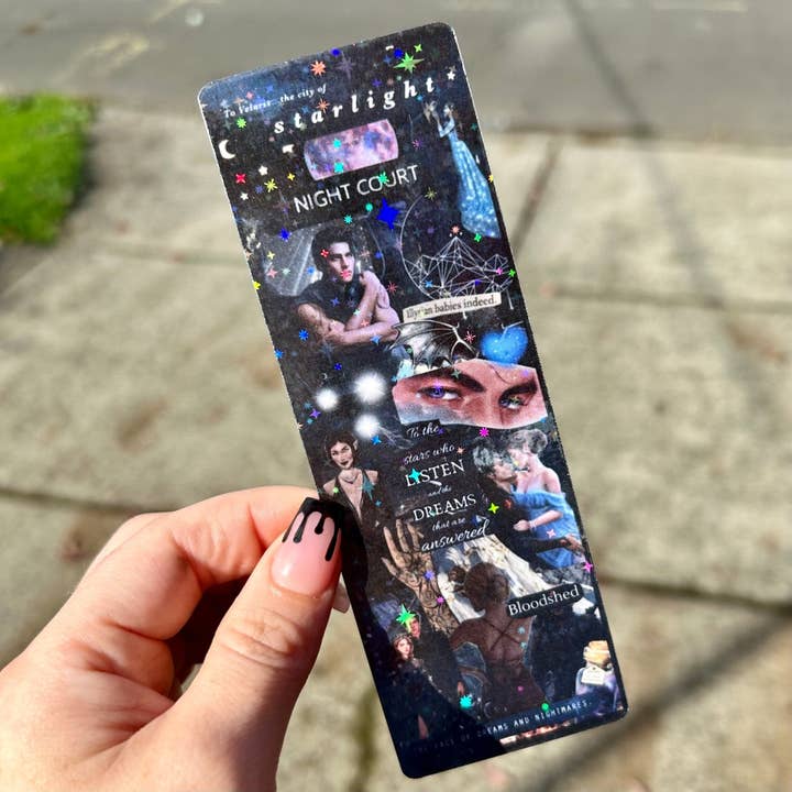 The Night Court Collage Bookmark for wholesale by Awfullynerdy.co