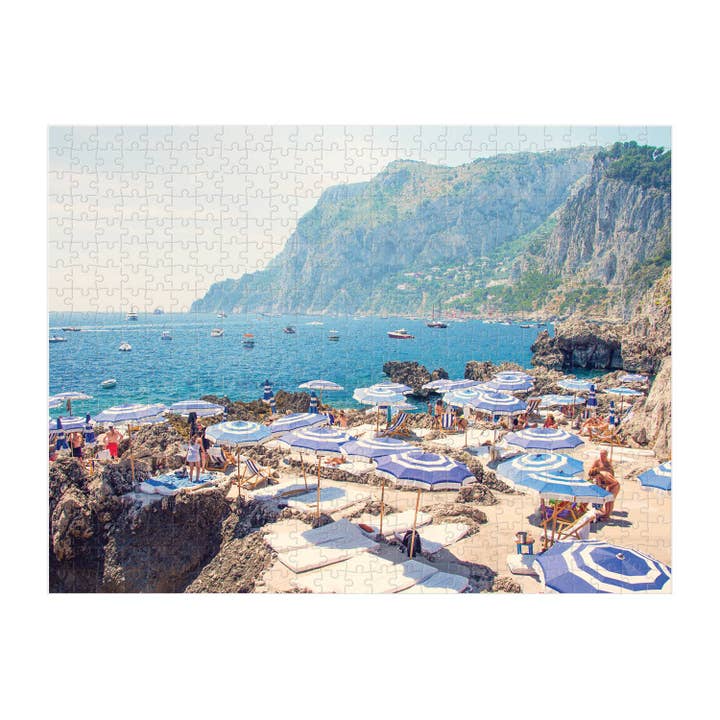 Chronicle Books - Wholesale Puzzle - Adult - Gray Malin The Italy Double-Sided 500 Piece Puzzle