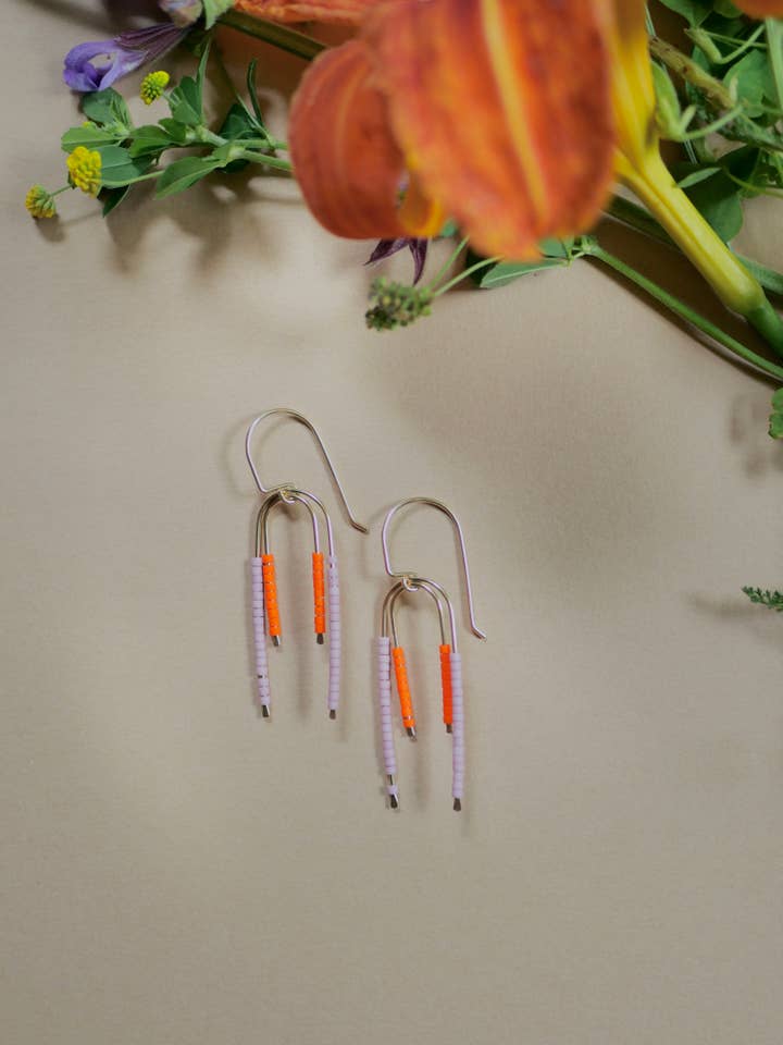 Canopy Earrings - NEW Summer 2025 Unique Minimal Dangles for wholesale by Telle of the Hills