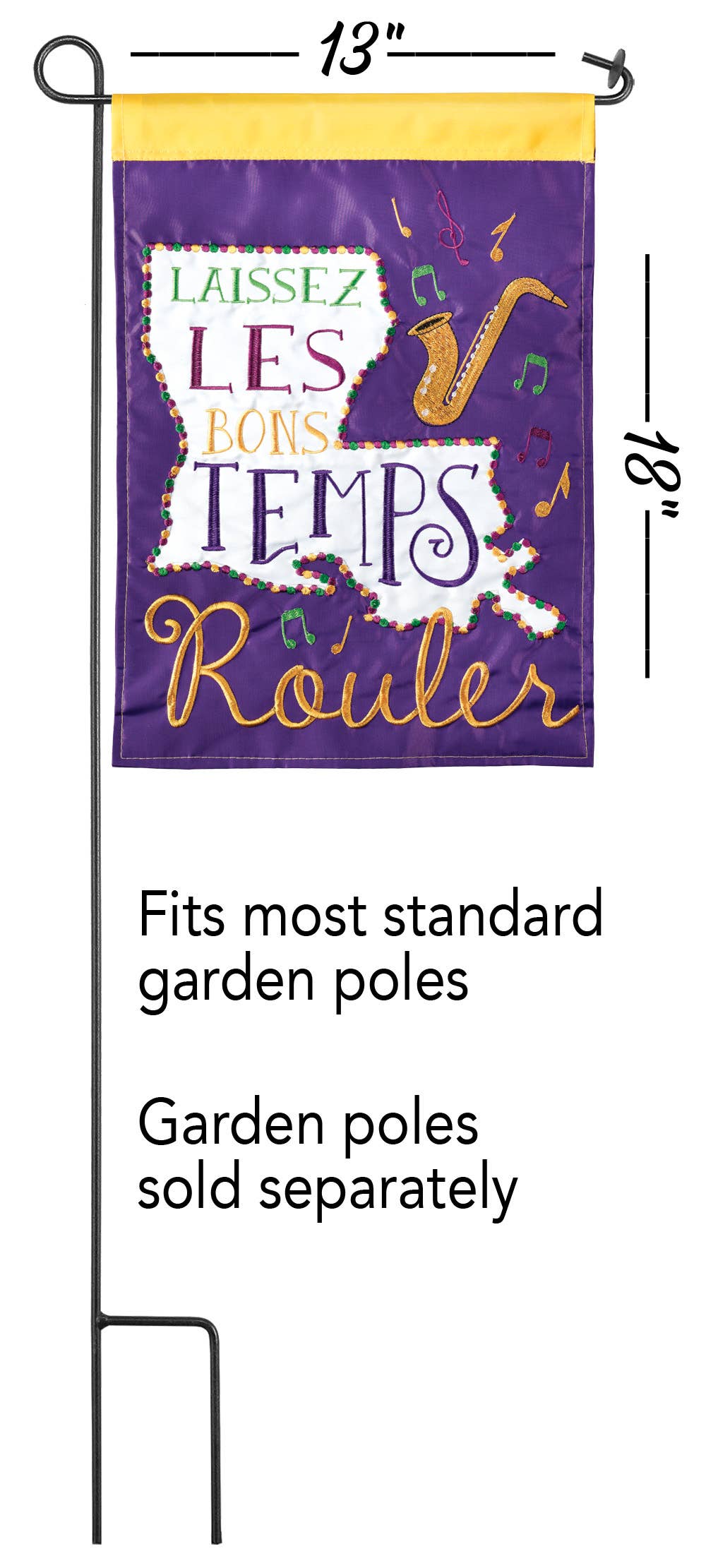 Magnolia – wholesale Flagga – Flagga Louisiana Good Times 13x181