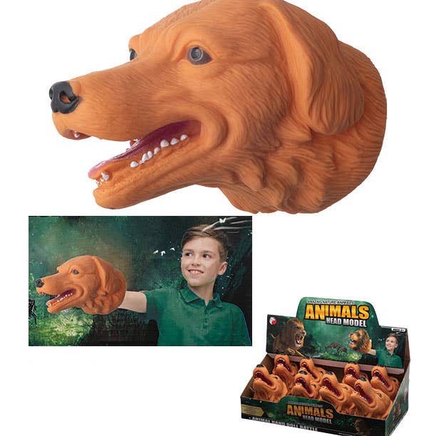 Puka Creations - Wholesale Puppet - Kids & Baby - Dog Head Puppet (MM)