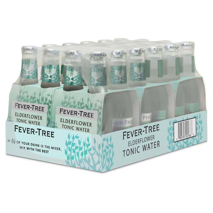Fever-Tree Fläder Tonic Water 24/200 ml flaskor för wholesale av L&F Universal Goods