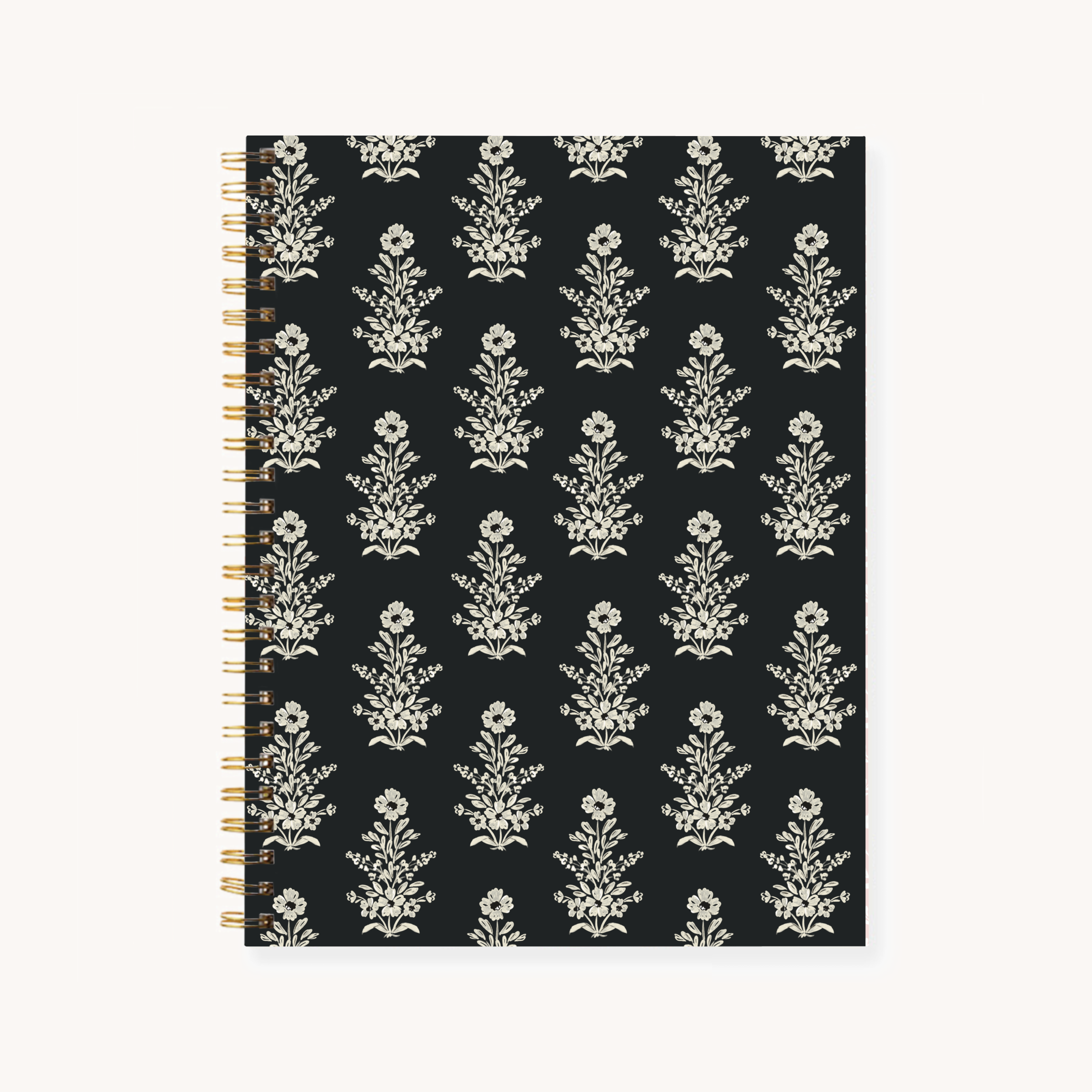 Elyse Breanne Design - Wholesale Notebook - Floral 7x9 Hardcover Spiral Notebook35
