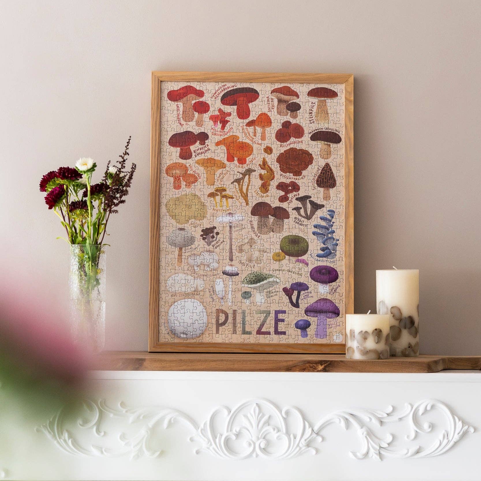 Willa Wunst GmbH – Großhandel Puzzle - Erwachsene – Pilzvielfalt Puzzle4