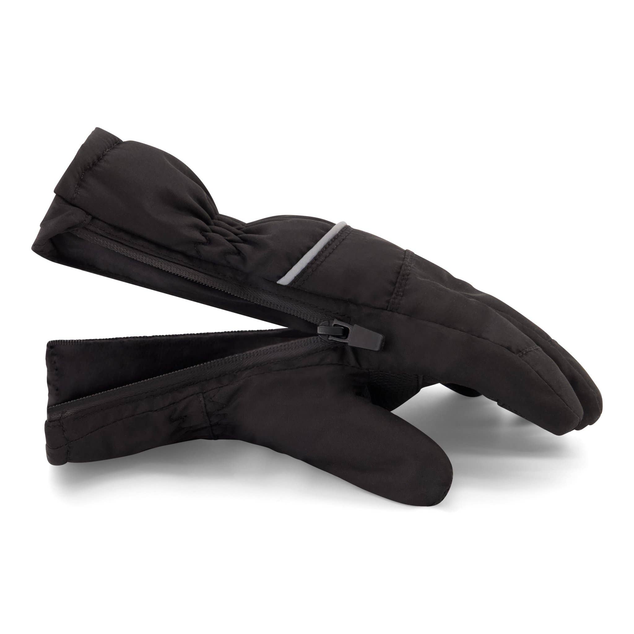 Black Boys Toddler / Tween Gloves Powered by ZIPGLOVE™ TECH for wholesale on Faire1