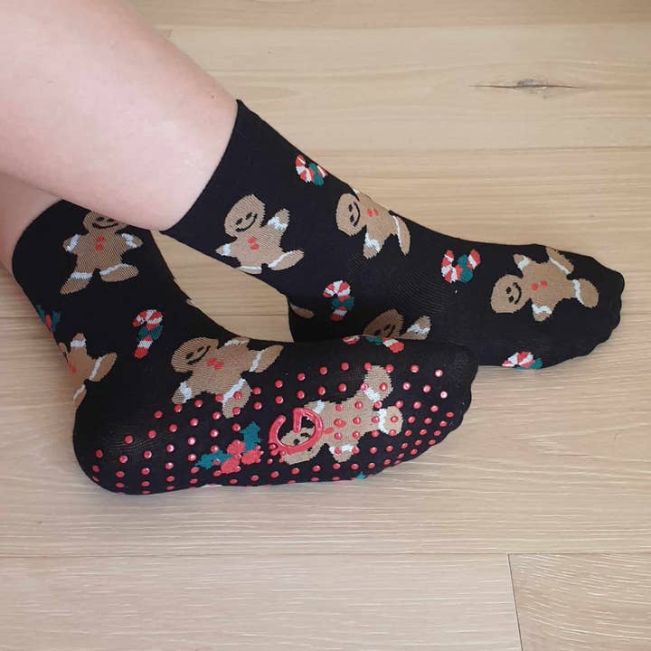 Gripperz Socks - Wholesale Socks - Women's - Christmas Grip Socks