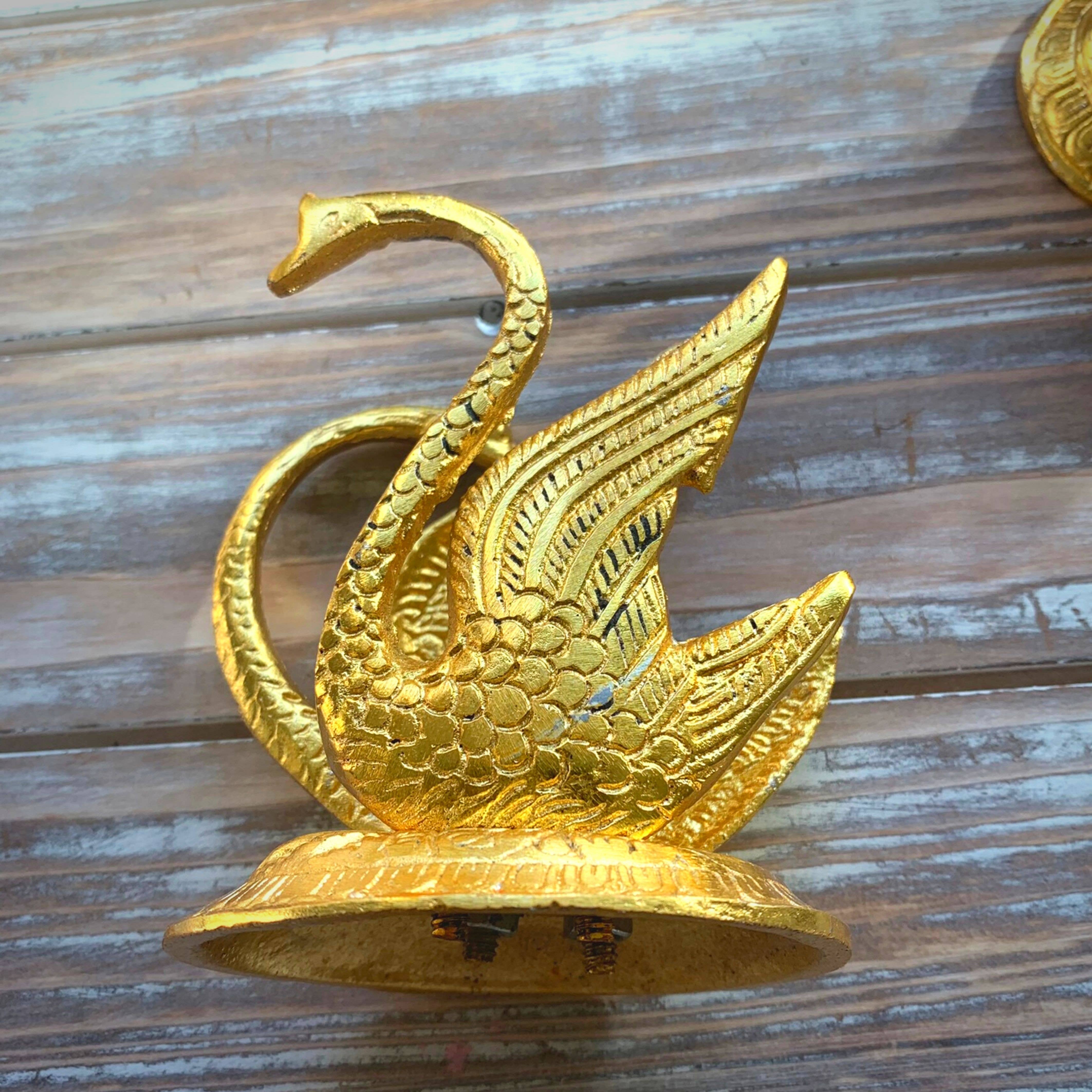 Magnifique Hearts - Wholesale Napkin Holder - Golden Swan Napkin Holder, Mail Holder, Decor Figurine, Gift2