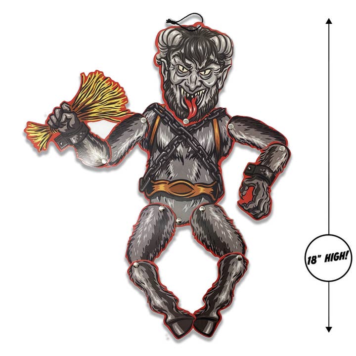 Retro-a-go-go! - Wholesale Christmas Decoration - Cruddy Christmas Krampus Mini Monster