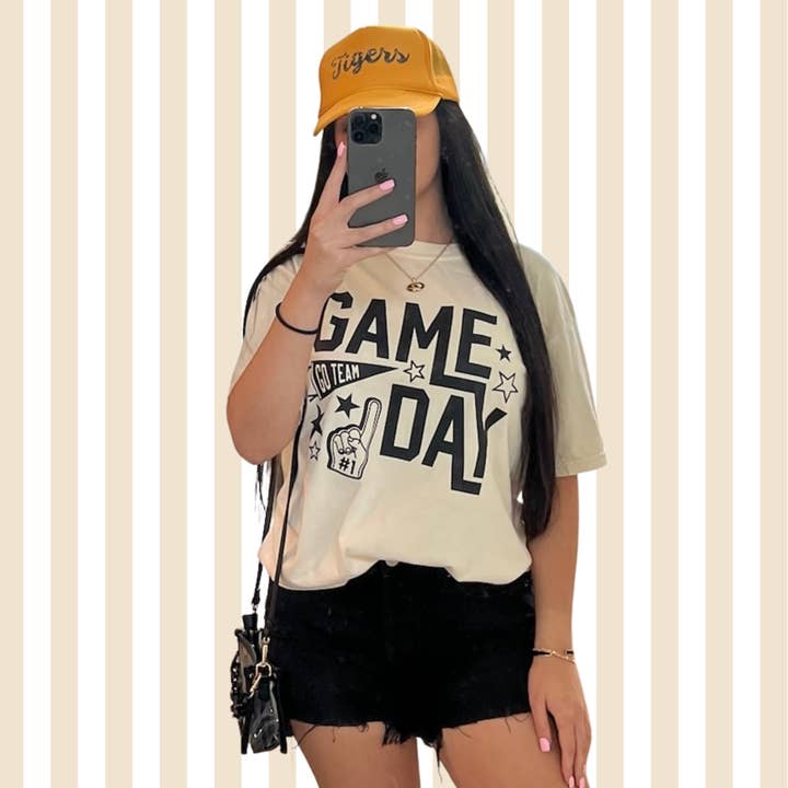 Gameday Icon Tee, Trendy Gameday Icon Sweatshirt for wholesale by Emby Goods