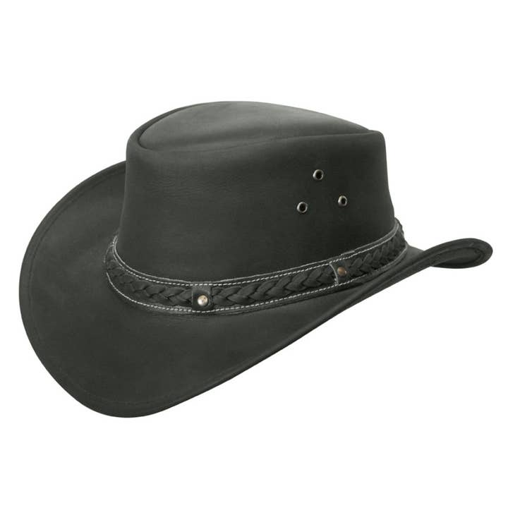 Conner Hats - Wholesale Cowboy Hat - Unisex - Down Under Leather Outback Hat