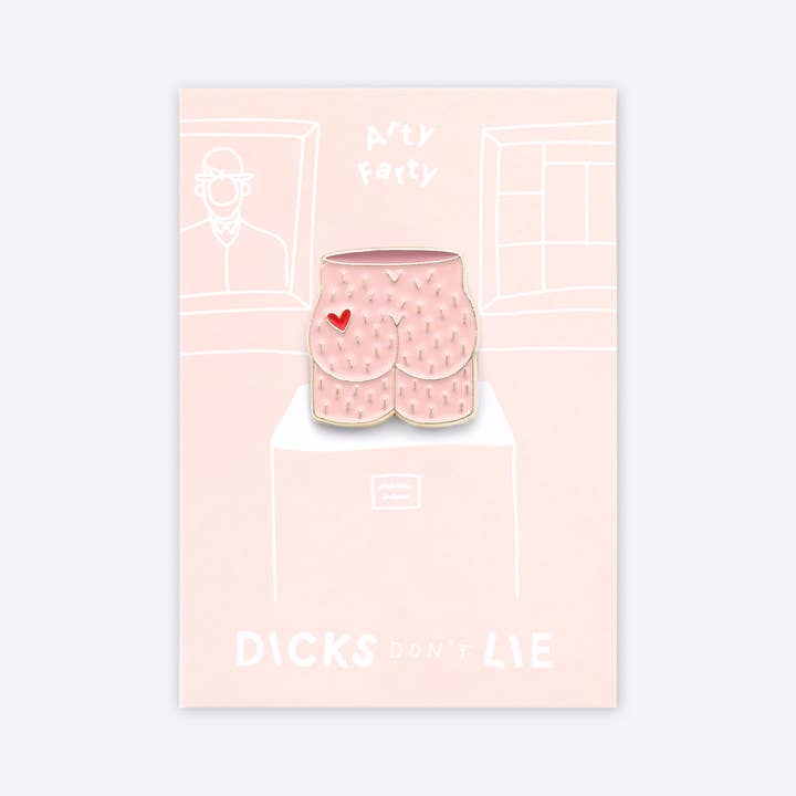 Dicks Don't Lie - Wholesale Lapel Pin/Button - Pin - Arty Farty2