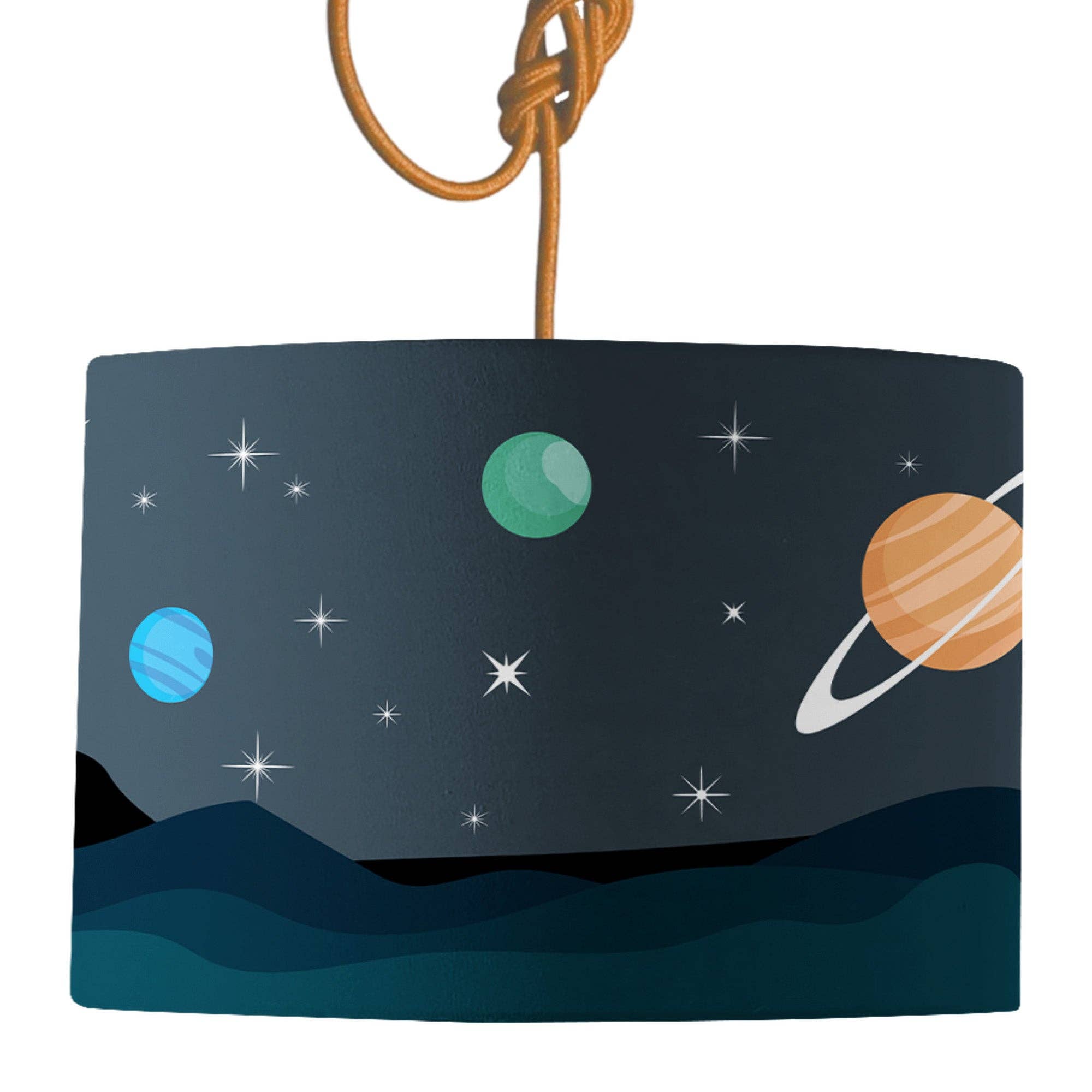 Mustard & Gray Ltd – Großhandel Lampenschirme – Mission zum Mond Lampenschirm1