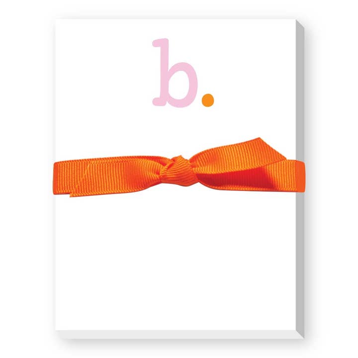Donovan Designs - Wholesale Notepad - MINI INITIAL NOTEPADS2
