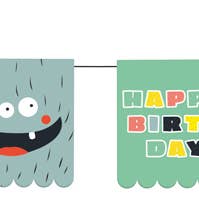 Wimpelkette Monster Bash — 6 m für den Großhandel von Folat BV