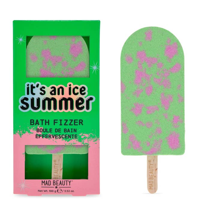 It's an ice Summer Bath Fizzer for wholesale by Mad Beauty