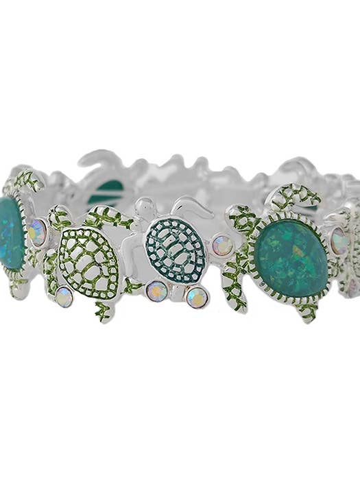 (H045) BRACELET EN OPALE SEALIFE pour la vente par Jewelry Max