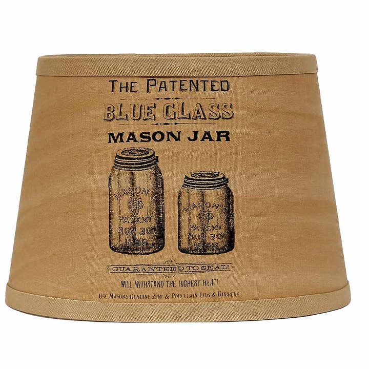 Blue Glass Lampshade 10" Drum for wholesale by Home Collections by Raghu